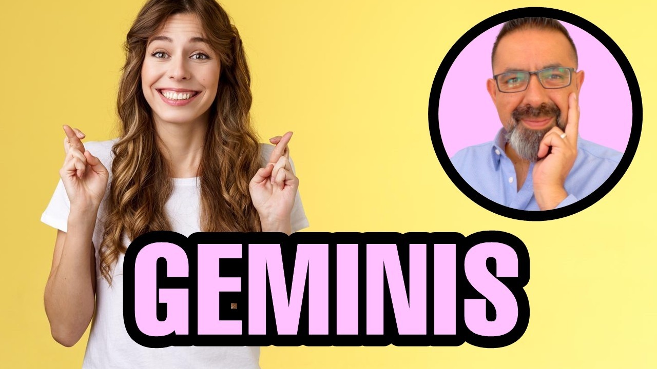 Géminis ♊️ Lágrimas de ALEGRÍA. Lo CAMBIA TODO 🔮 TAROT milagros (clip)