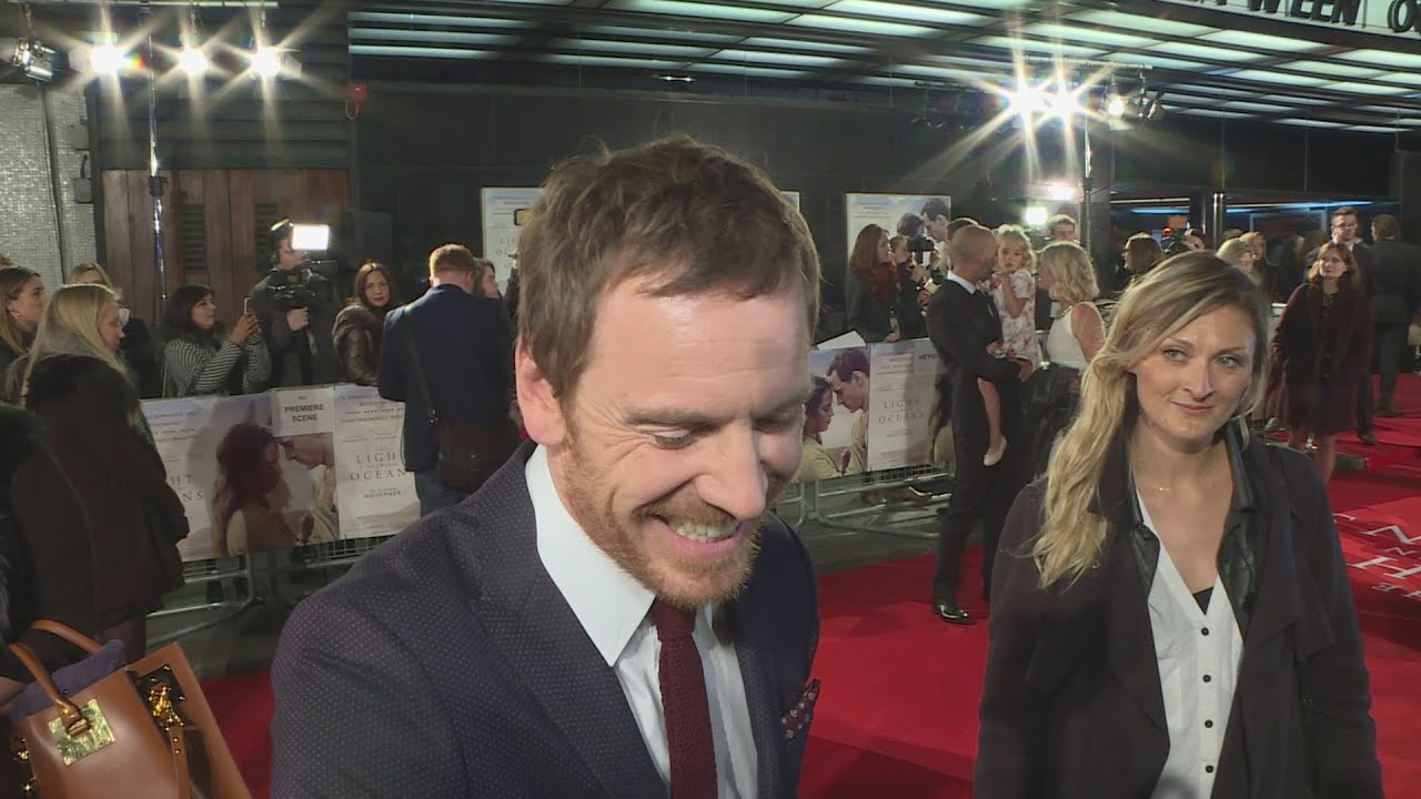 Michael Fassbender sings girlfriend Alicia Vikander's praises
