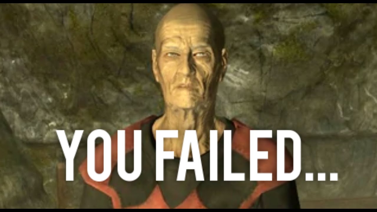 Talking to Festus Krex after FAILING the 
