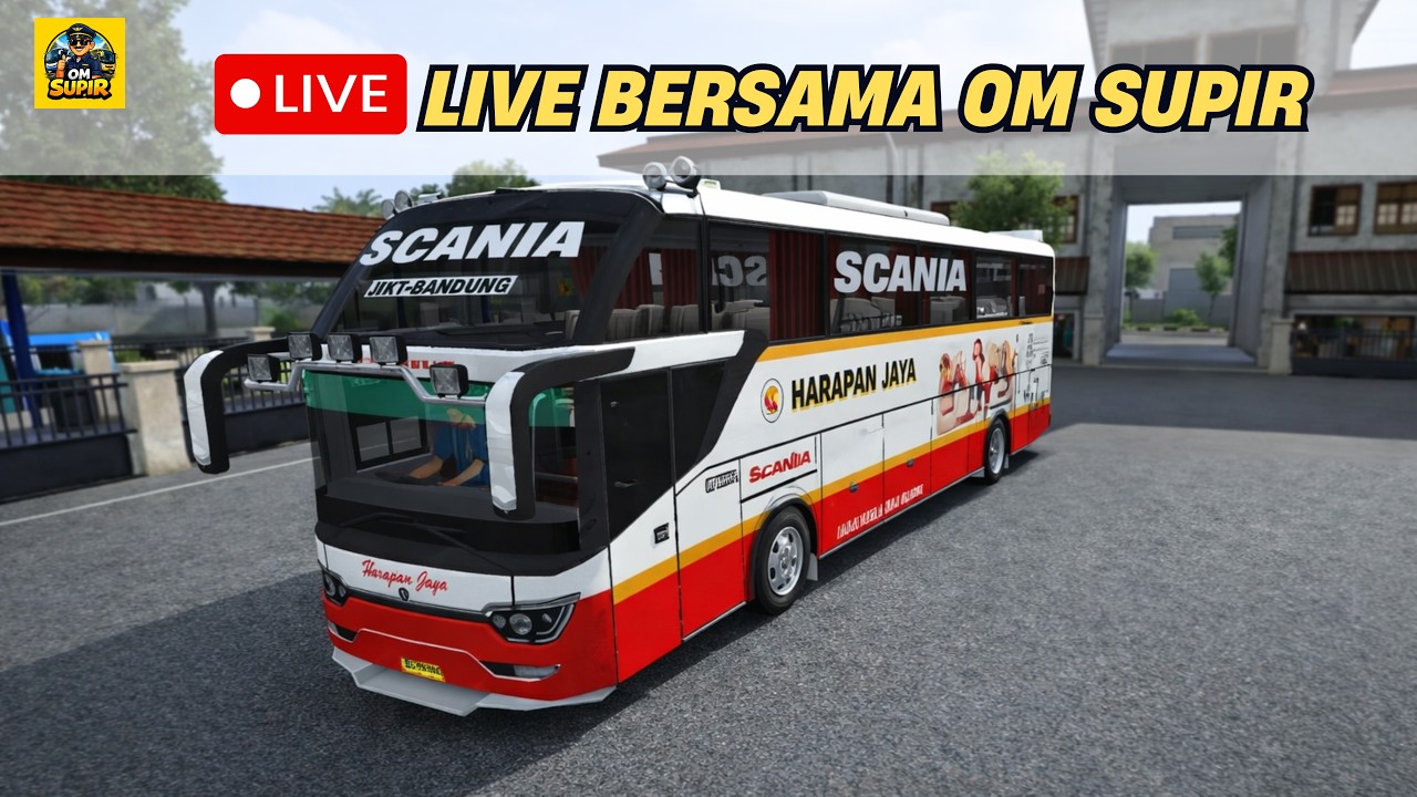 🔴 LIVE | BUS SIMULATOR INDONESIA | NGABUBURIT | PADANG - PEKANBARU