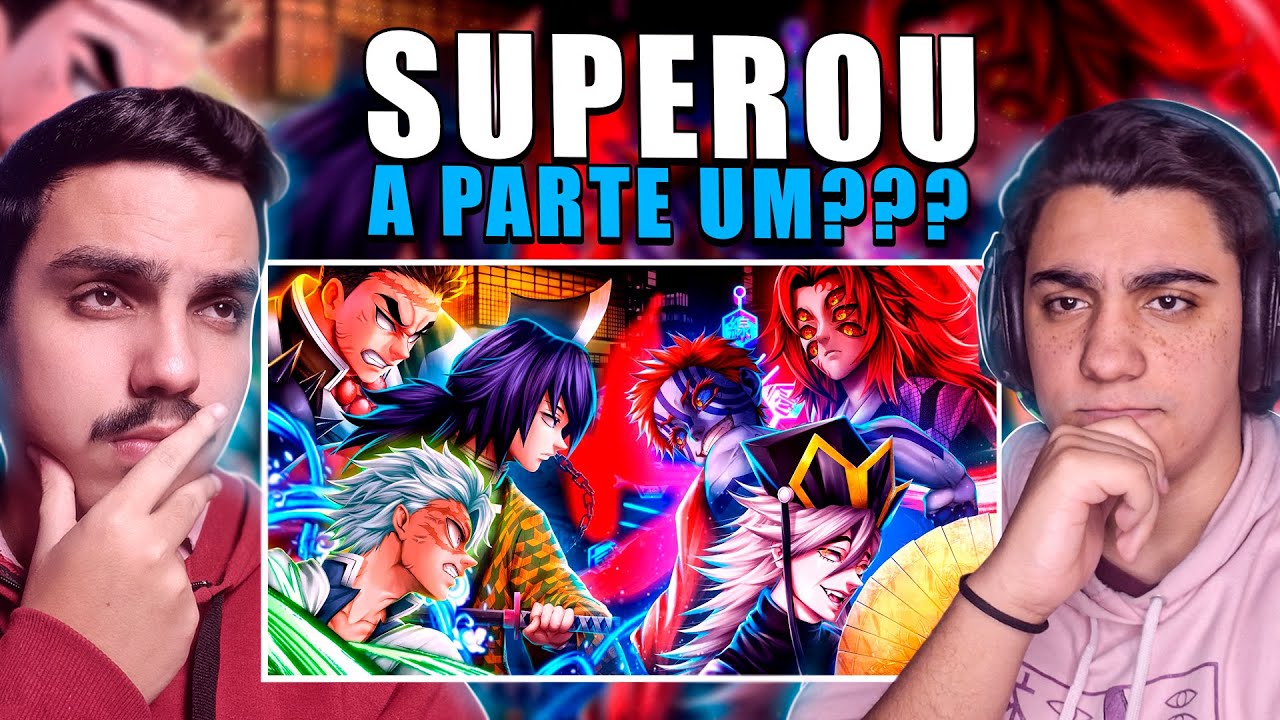REAGINDO A Luas Superiores VS. Hashiras Pt. 2 | Combate de Rimas | KKREACT