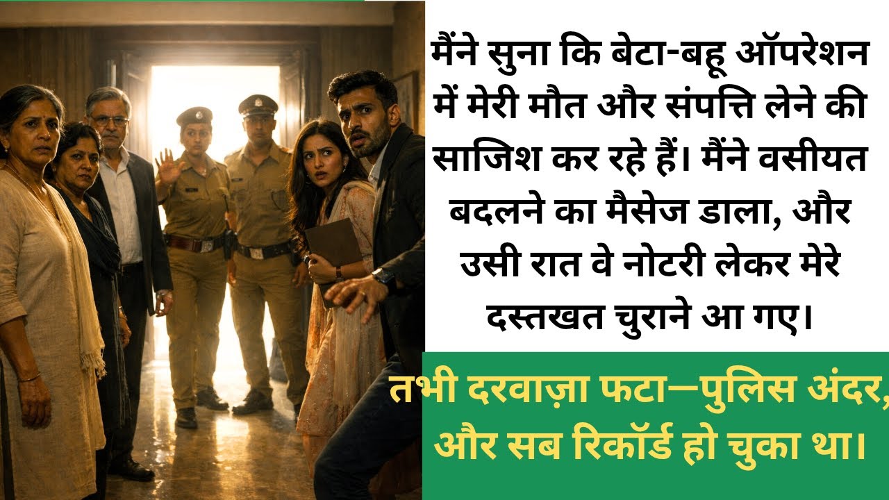 बायपास से एक रात पहले बेटा बोला: “माँ नहीं बचेगी” — और फिर वो मेरे सिग्नेचर चुराने नोटरी लेकर आ गया
