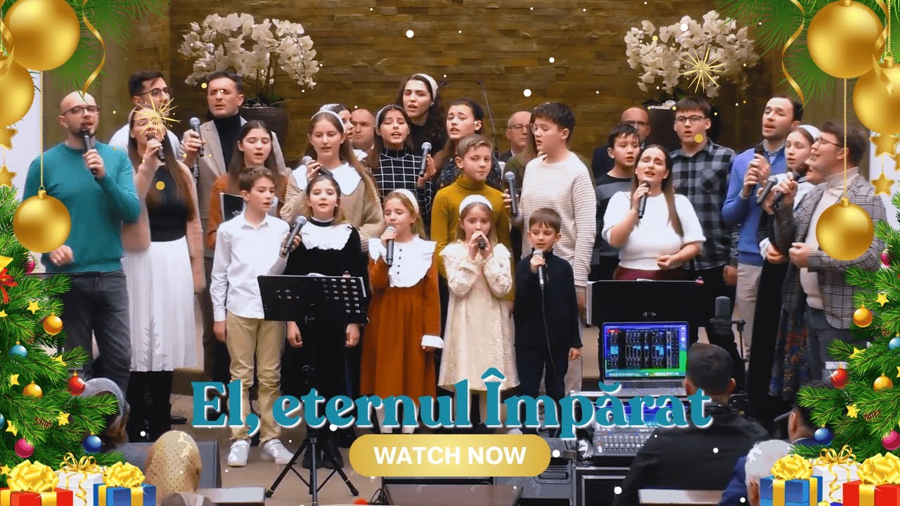 Glorie Lui Isus - Grupul Eldad & Eldad Kids | &Icirc;ntr-o iesle S-a născut, Chip de rob a &icirc;mbrăcat...