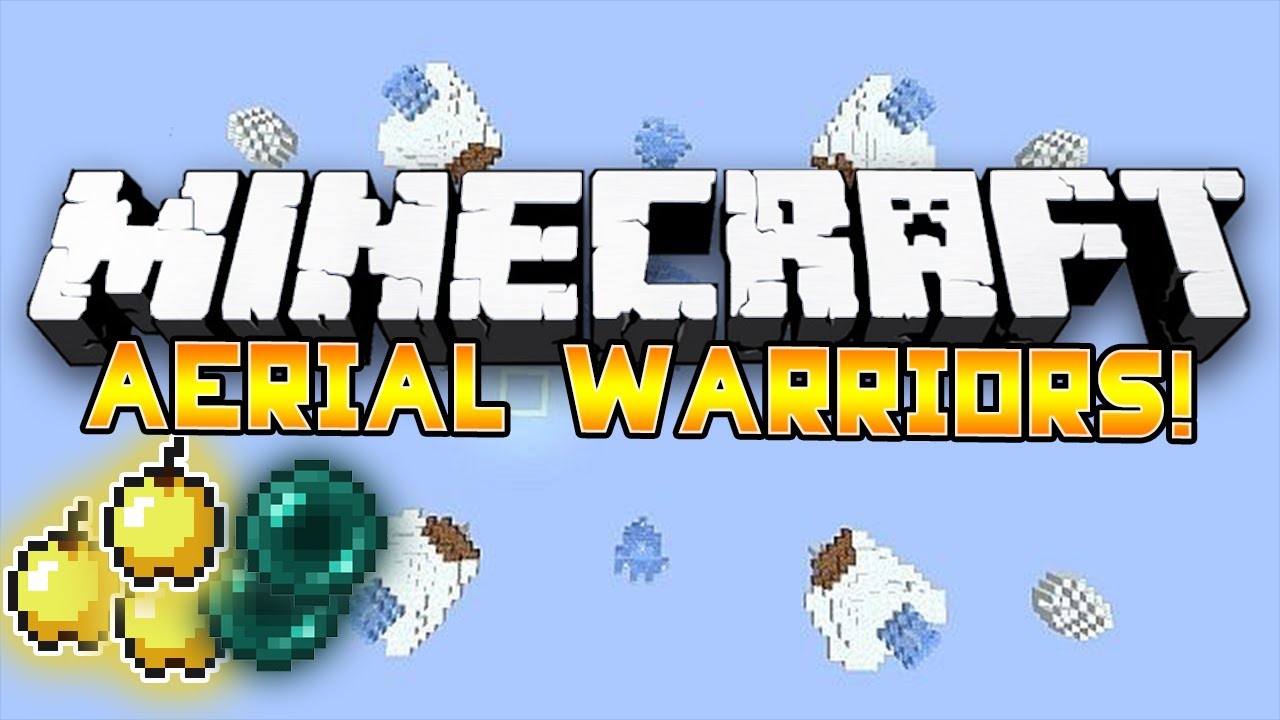 *WINNING* Minecraft PVP: Aerial Warriors! #1: w/BajanCanadian, Bodil40, & Bashur