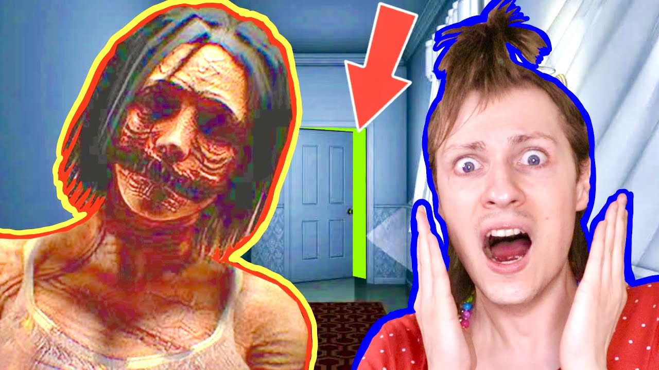 JE SUIS ENFERMÉE DANS UNE MAISON HANTÉE QUI FAIT TROP PEUR ! EVIL INSIDE Jeu Horreur Nadège Candle