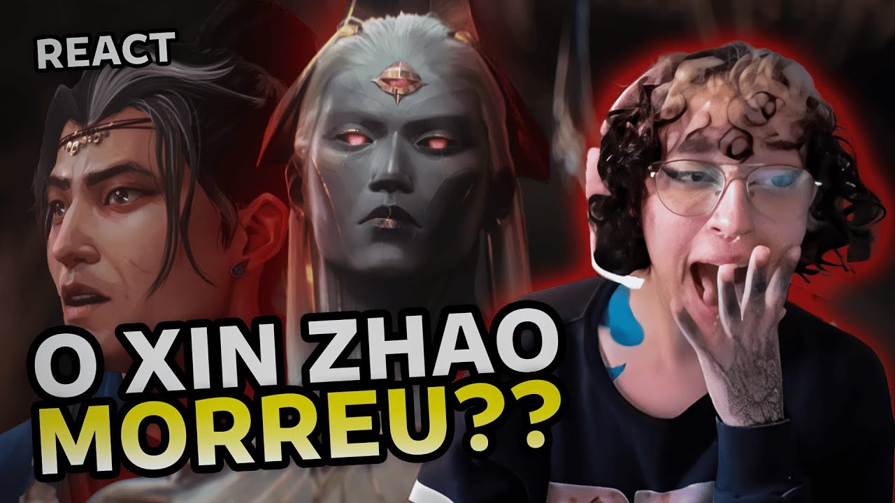 ELES MATARAM O O XIN ZHAO?? CINEMATIC DO LOL 2025 - React