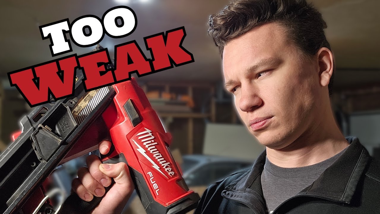 Milwaukee Nailguns are Designed to Fail You (and How to Fix Them)