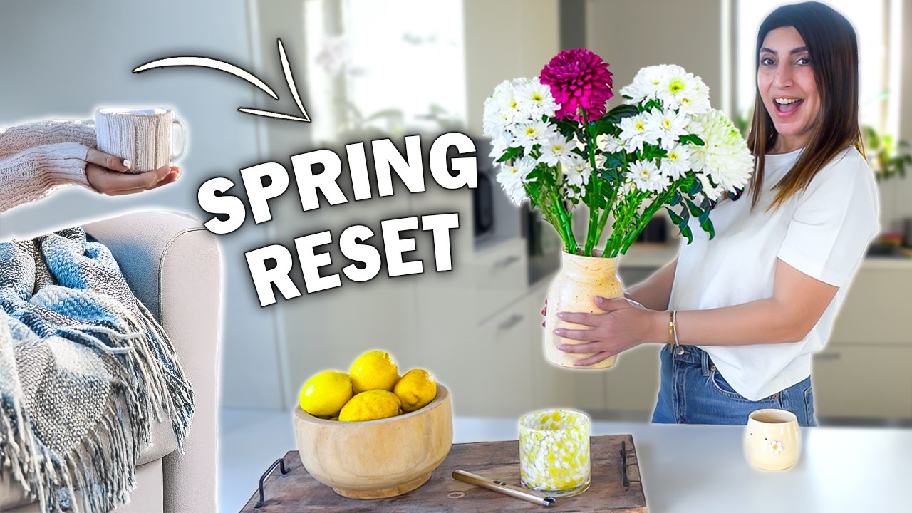 SPRING RESET ΣΤΟ ΣΠΙΤΙ 🌸 μικρές αλλαγές που κάνουν τεράστια διαφορά | Martha Assy