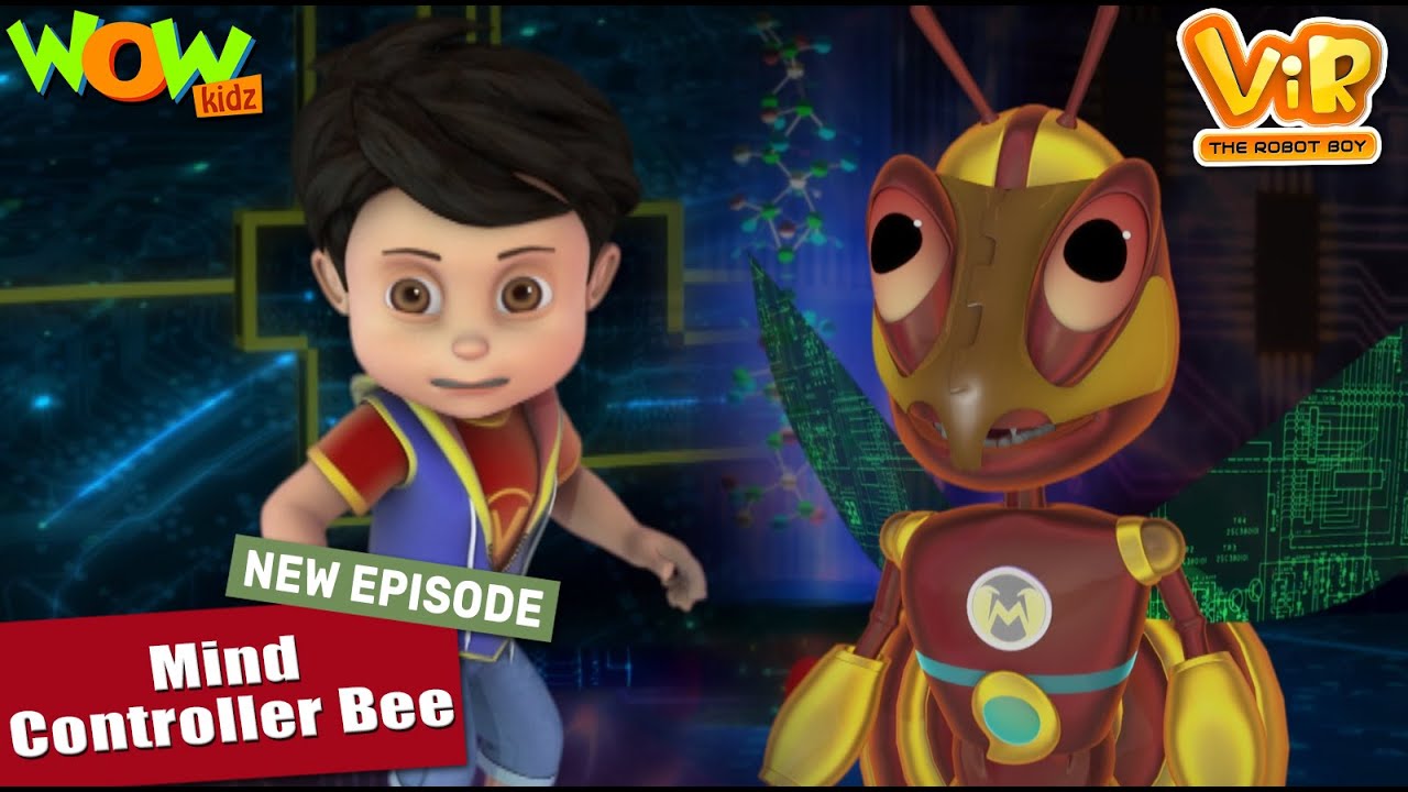 Vir The Robot Boy New Episodes | Mind Controller Bee | Robot Ki Kahani | Hindi Cartoons | Wow Kidz
