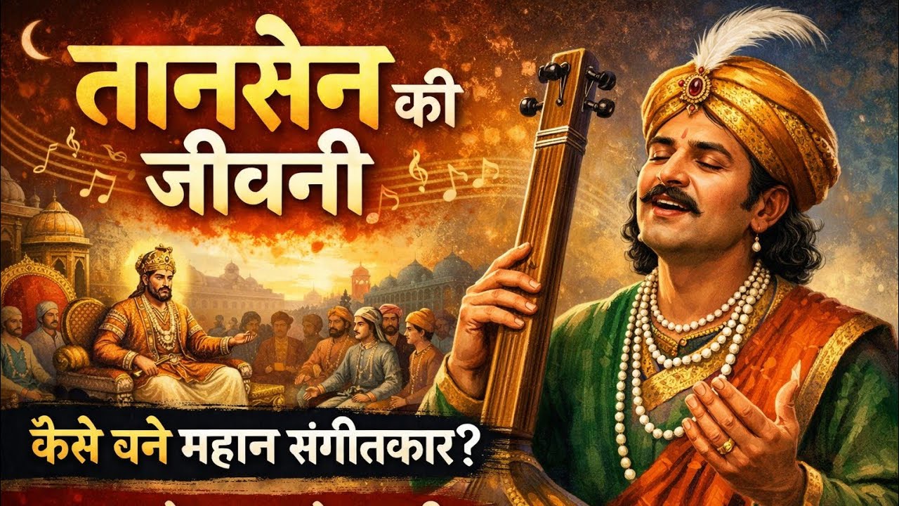 तानसेन की जीवनी #tansen #bpscteacher #bpsc #musicexam 