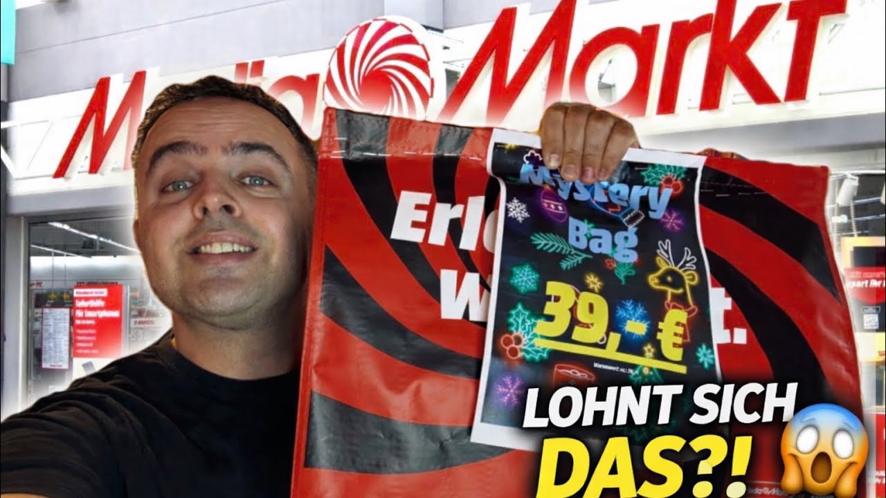 39€ MediaMarkt MYSTERY BAG UNBOXING 