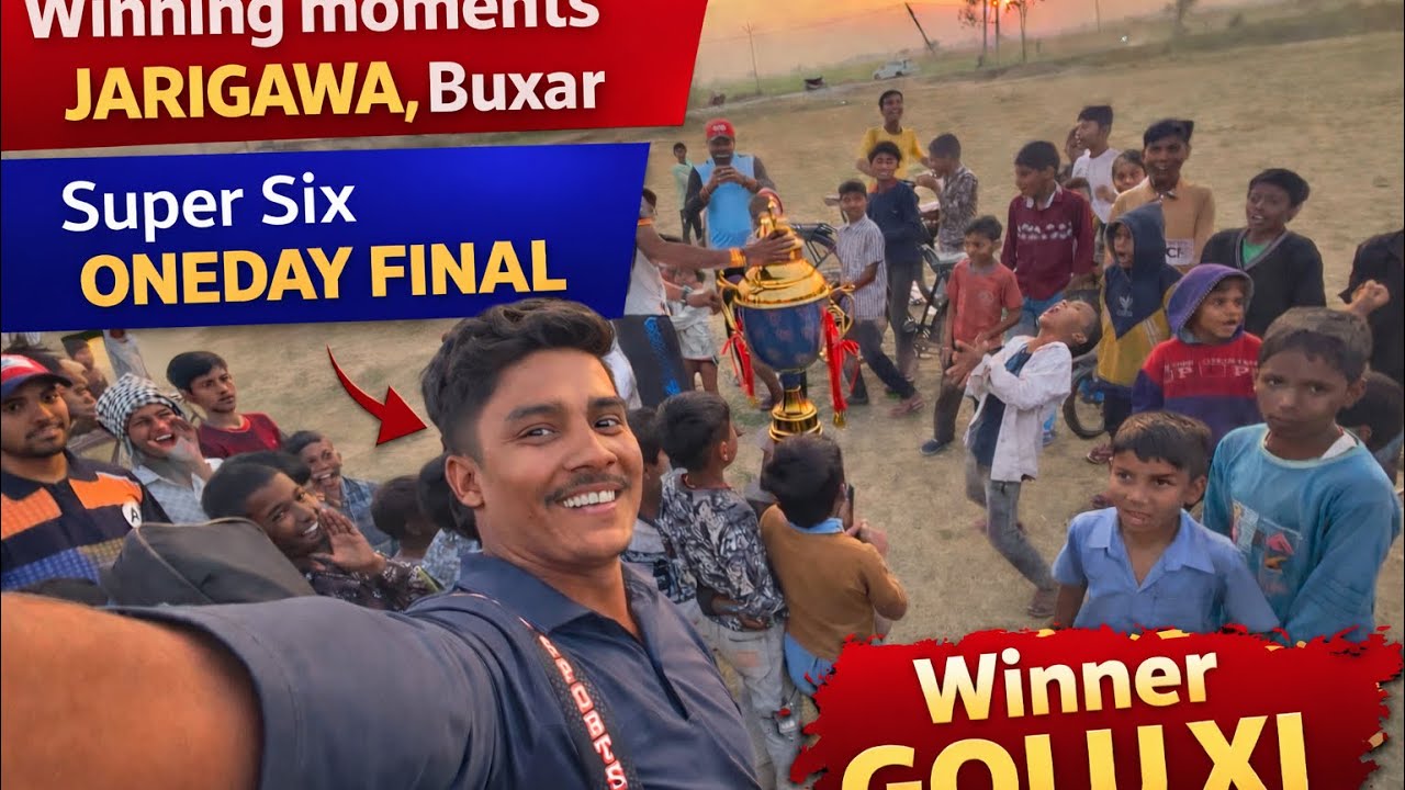 1 Day Final 🏆 | Jarigawan Super Six Final | GOLU XI Champion 🔥”