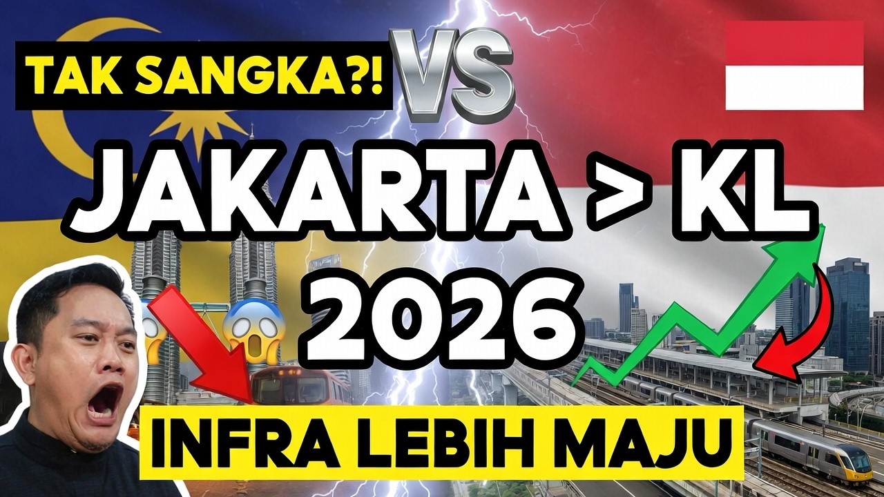 Ramai tidak menjangka infrastruktur Jakarta akan lebih maju daripada Kuala Lumpur menjelang 2026