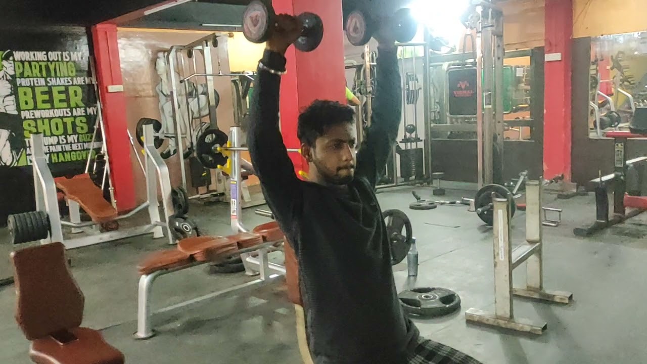 Arnold Press #fitness #naturalathlete #shoulderworkout