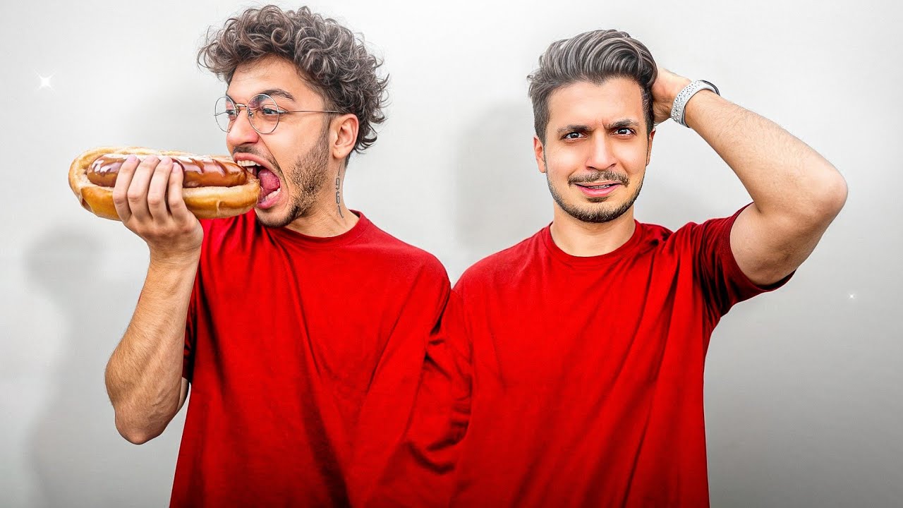 24 ساعت تو یه تیشرت زندگی کردیم 😂👕
