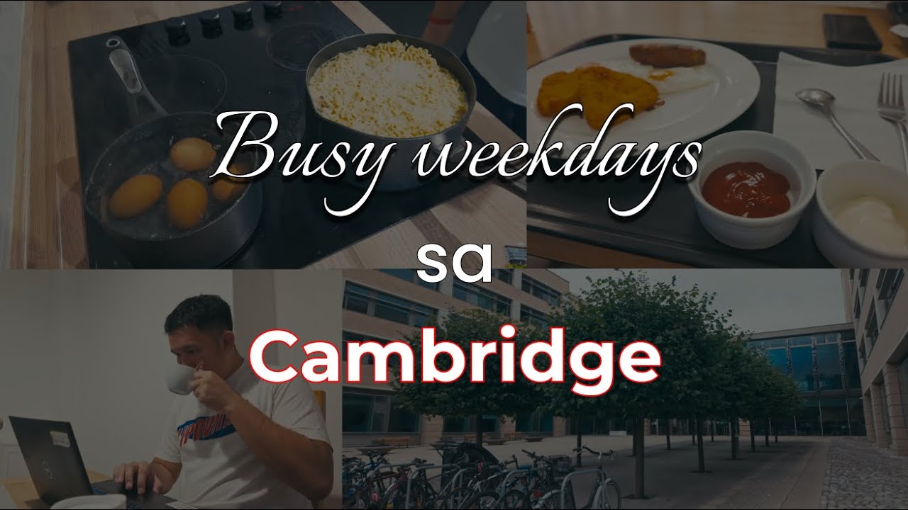 Busy Weekdays sa Cambridge | Tara Work Tayo Saglit | pt. 2