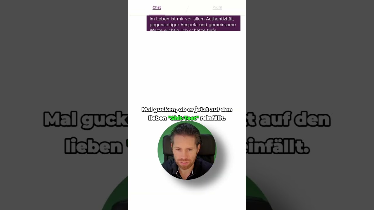Der Shit-Test von Frauen