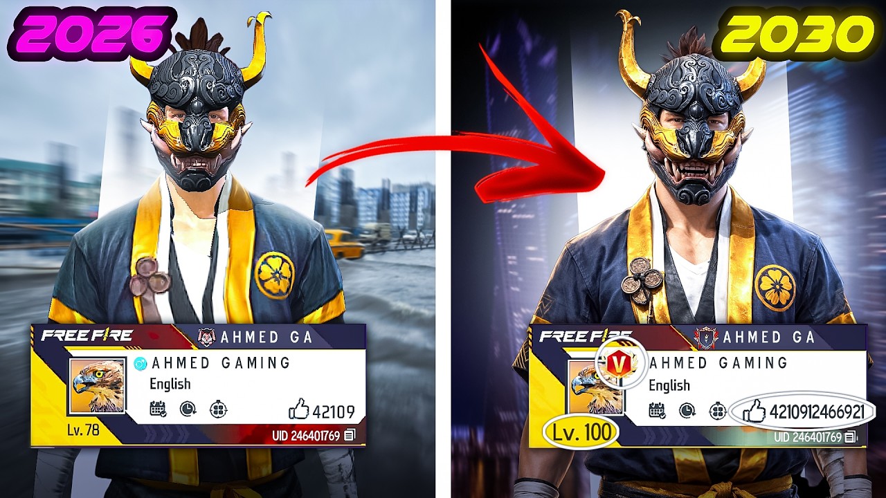 Top 10 Myths in 7 Year Old FREE FIRE ID😱 ₹10,00,000 wasted in 24 Hours 🔥 - Garena Free Fire