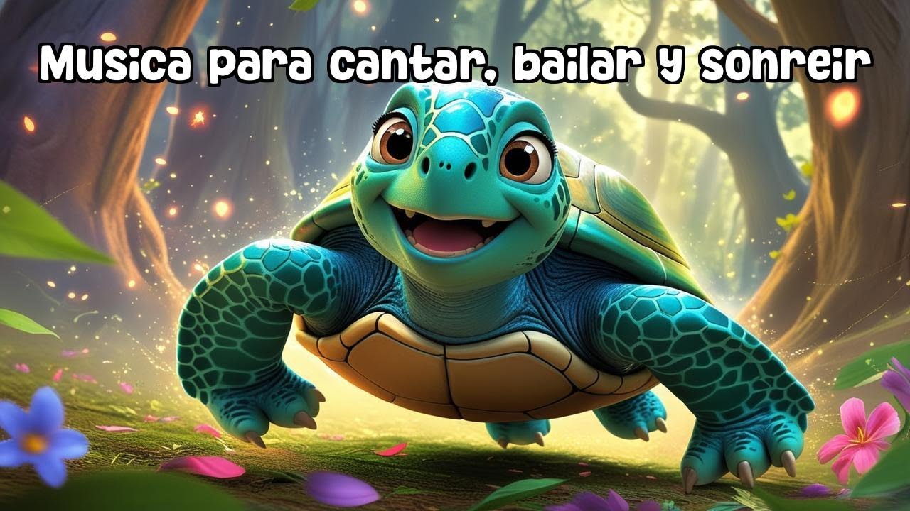 La tortuguita que nunca se rinde 🐢💚 – canción infantil
