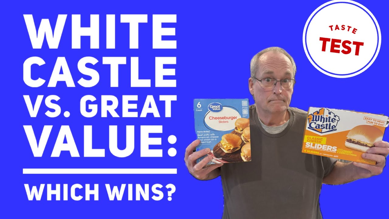 White Castle Frozen Sliders против Walmart Great Value: что лучше — дешевле?
