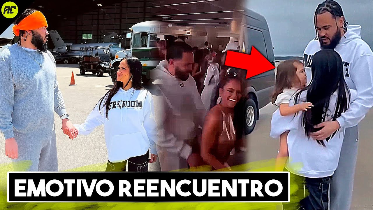 Natti Natasha No Se Contuvo. Así Fue El Emotivo Reencuentro Con Su Esposo Al Salir de Prisión.
