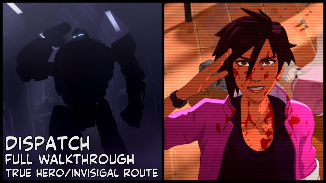 DISPATCH FULL WALKTHROUGH UNCENSORED ALL EPISODES 1-8 -INVISIGAL/ TRUE HERO ROUTE