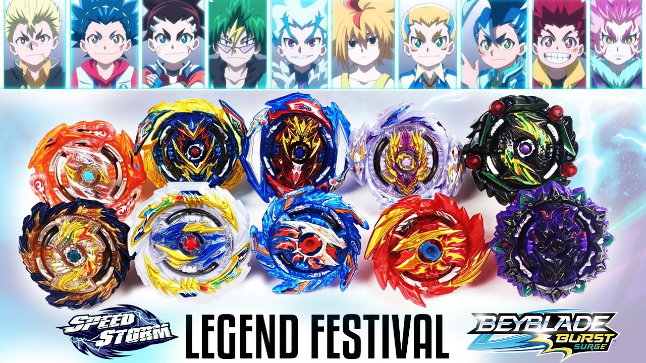 THE LEGENDS FESTIVAL Beyblade Burst Surge SPEEDSTORM MARATHON