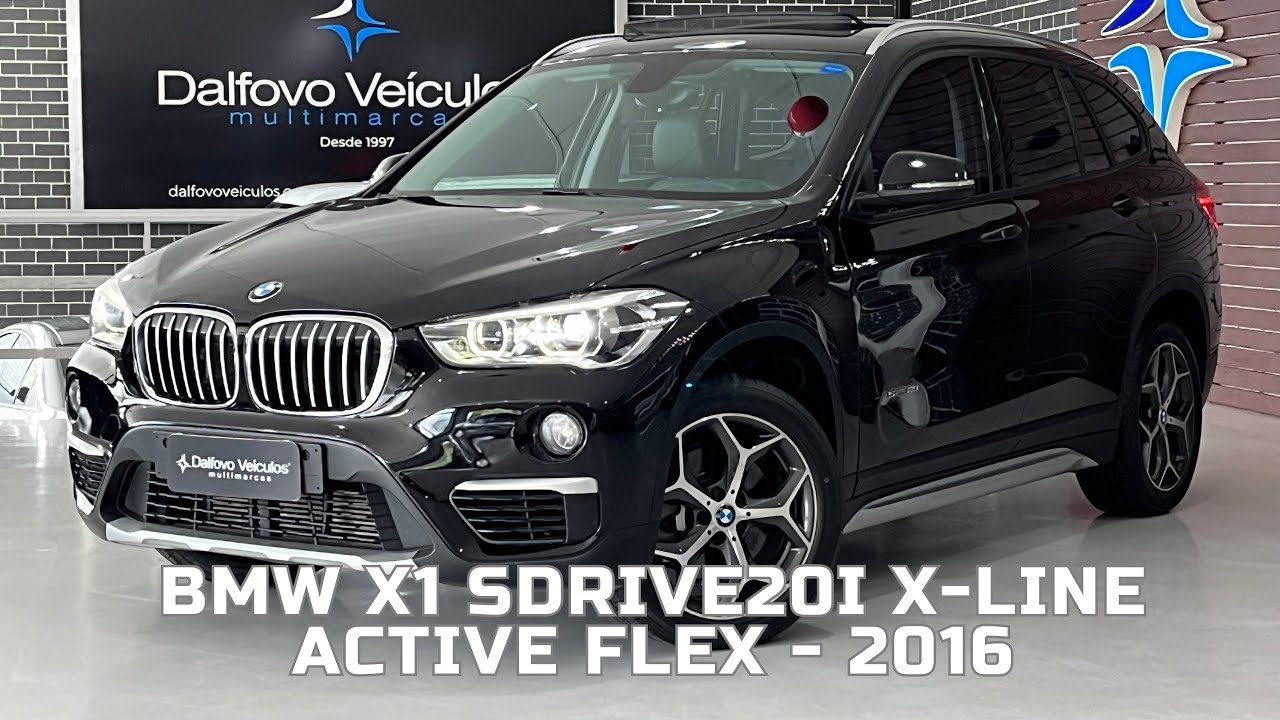 Apresentação - Bmw X1 SDrive20i X-line Active Flex - 2016