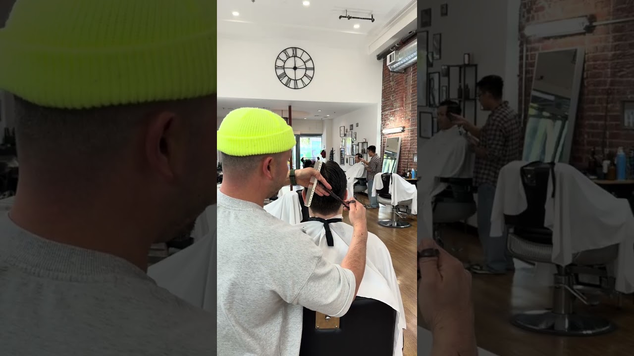 Beginner Barbers: How to do a mid fade and shear cutting 