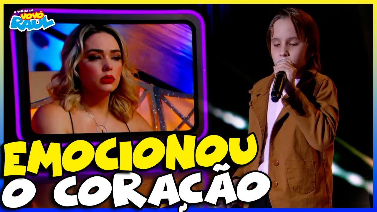 SAULO HOLZ APERTOU O CORAÇÃO DOS JURADOS COM  SUCESSO DE CHITÃOZINHO E XORORÓ! | VOVÔ RAUL GIL