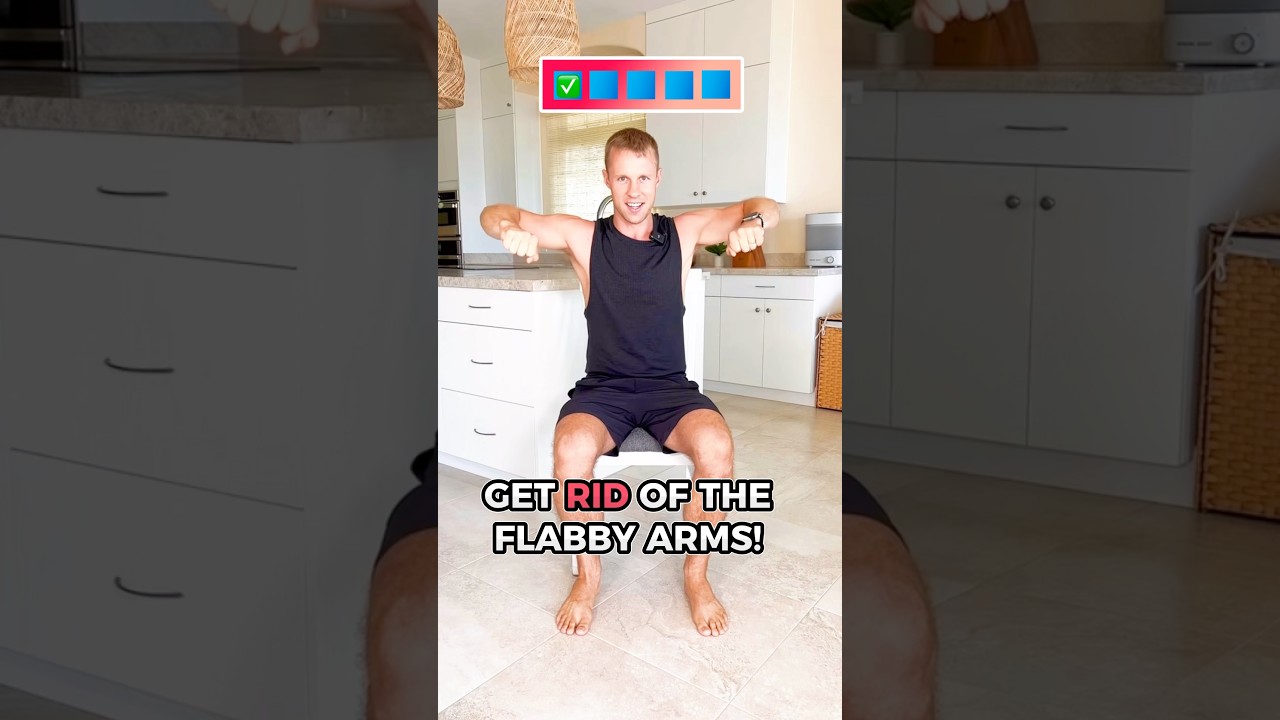 5 rounds to tone and tighten your arms! #armworkout #armexercises #beginners