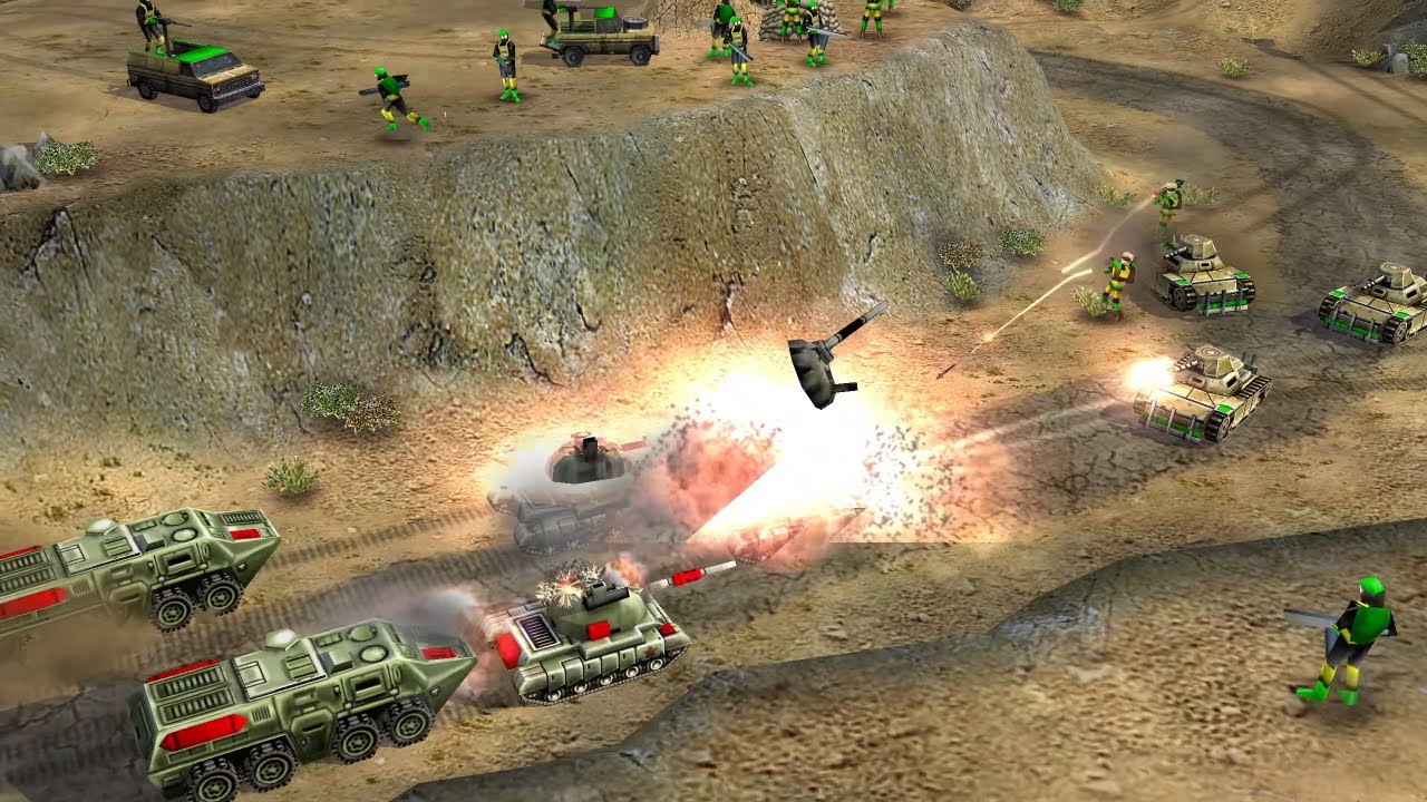 Command and Conquer Generals GLA Mission 6 : SPLINTER CELL (BRUTAL Difficulty)