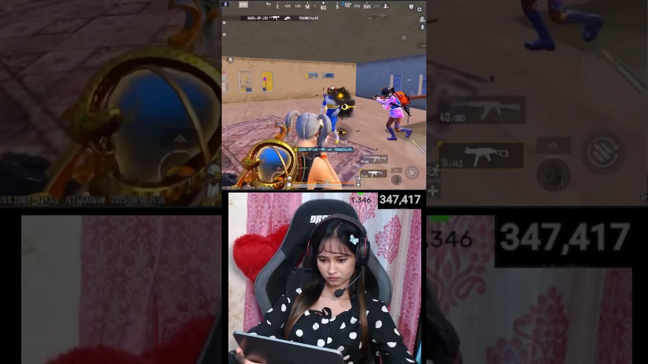 @kauroplive V/s Punjabi Streamer🔥 #bgmi #pubg #pubgmobile #shorts
