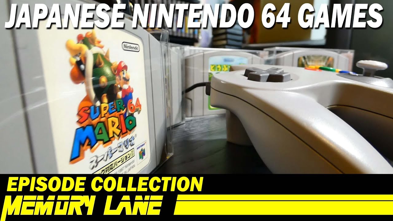 Japanese Nintendo 64 Games - Volume 1 (Memory Lane)