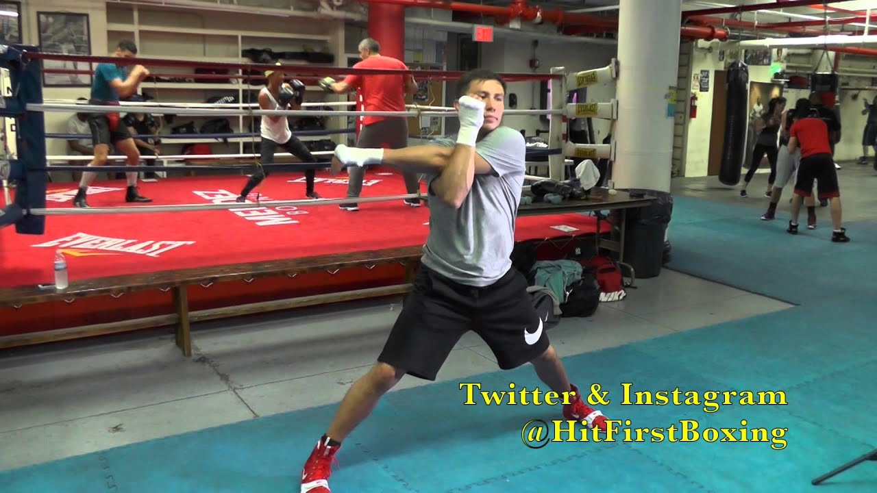 Golovkin vs Geale HBO Video Shoot Workout