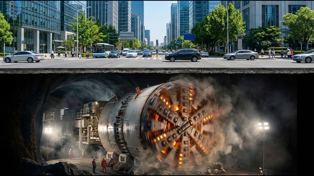 The Secret Machine Building Metro Under Cities
