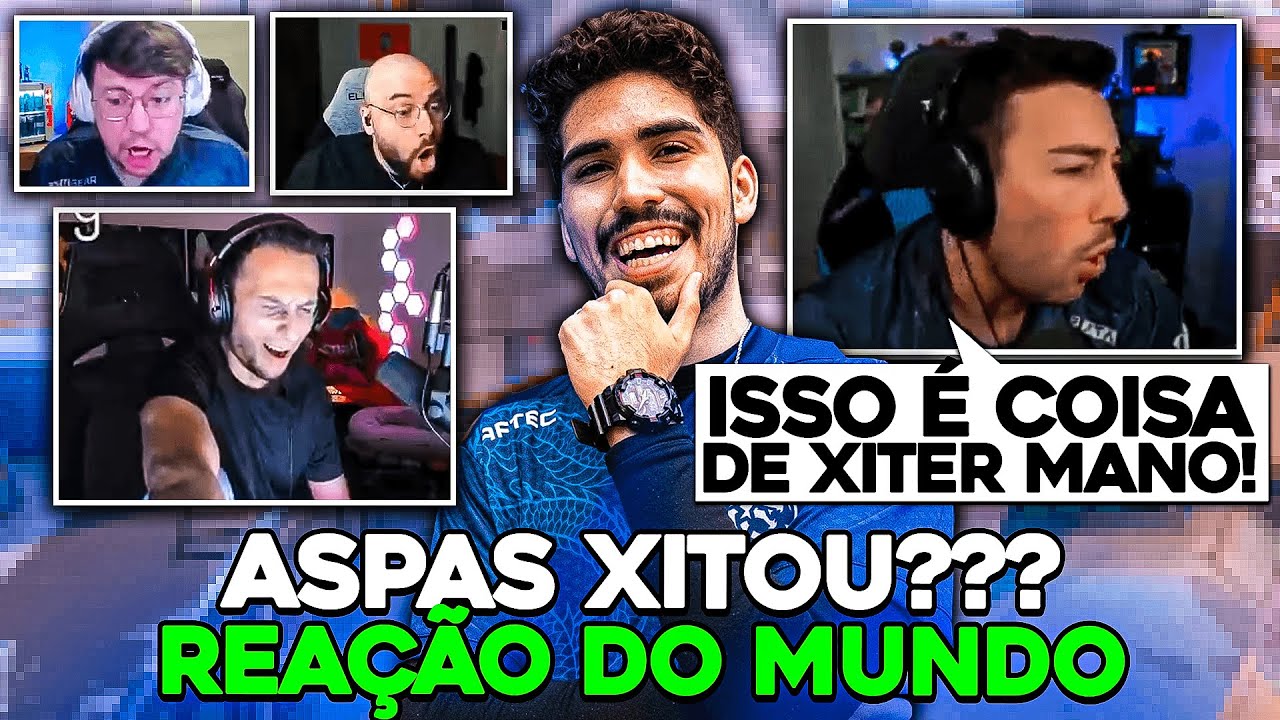 ASPAS ativou o MODO X1TER e DEIXOU os STREAMERS em CHOQUE! (quase impossível de acertar!)