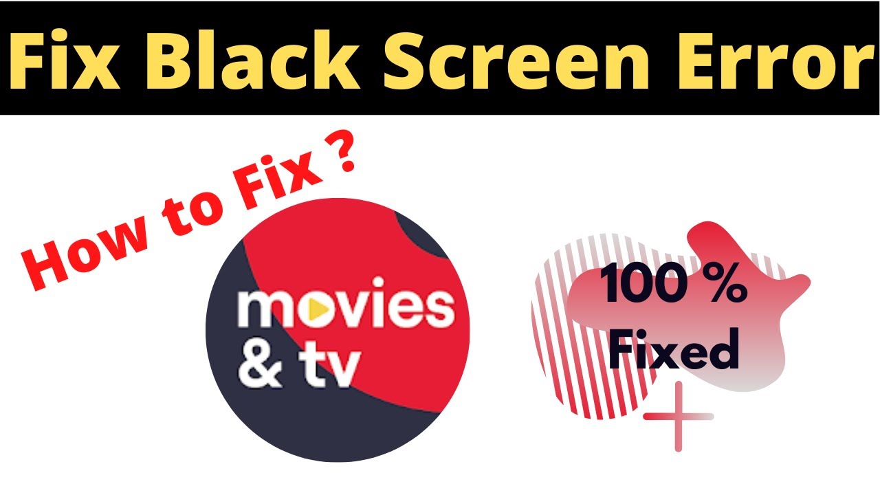 Fix Vi Movies and TV App Black Screen Error Solved in Android - Vi Movies and TV screen issue solved