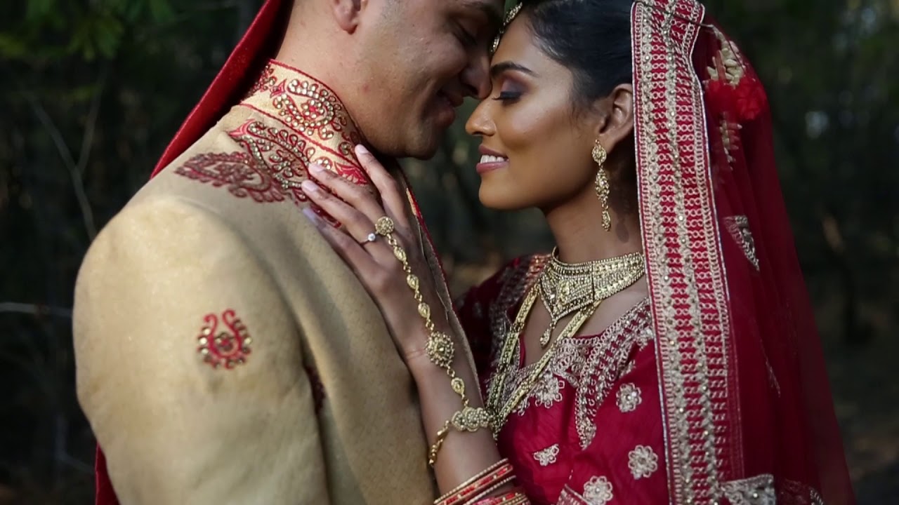 Romantic Sunset Indian Couple Shoot Video | Rosemary Hill Pretoria | Reshaan & Suvania
