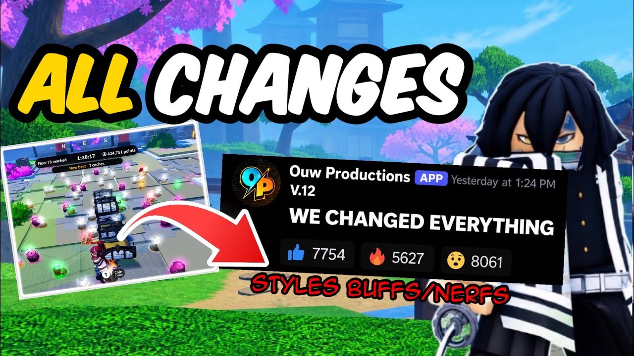 PROJECT SLAYERS 2 ТАЙНО ОБНОВИЛИ! ВСЕ НОВЫЕ БАФФЫ / НЕРФЫ | Project Slayers 2