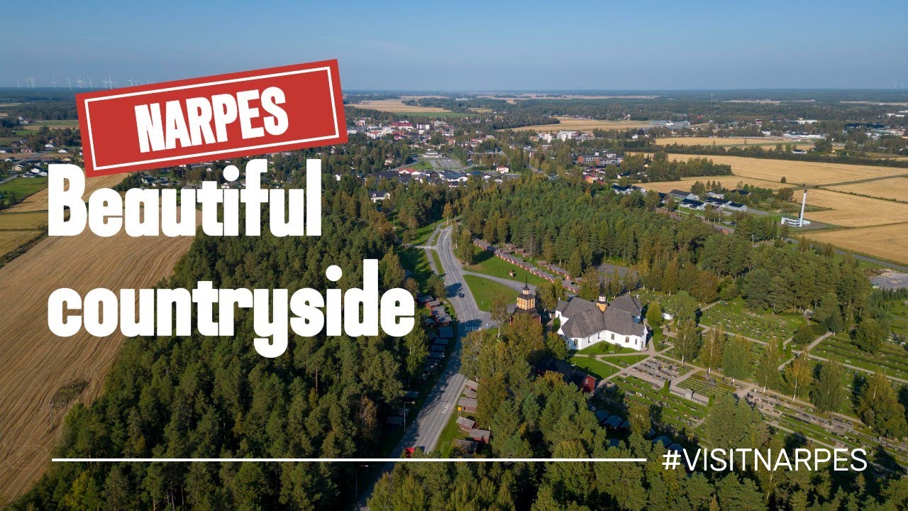 Narpes - Beautiful Countryside | Drone video