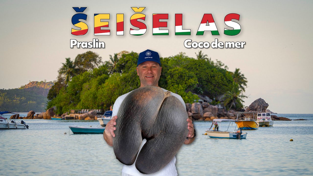 Praslin sala un Pasaules lielākais rieksts, Coco De Mer! | Ceļot bez robežām, S6E12 4K