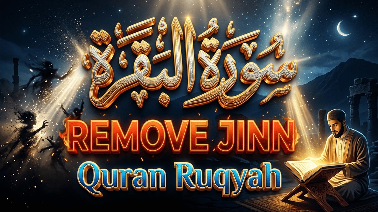 Surah Al-Baqarah Full 🕋 Jinns Can NOT Stay in Your House After This | Most Powerful Ruqyah
