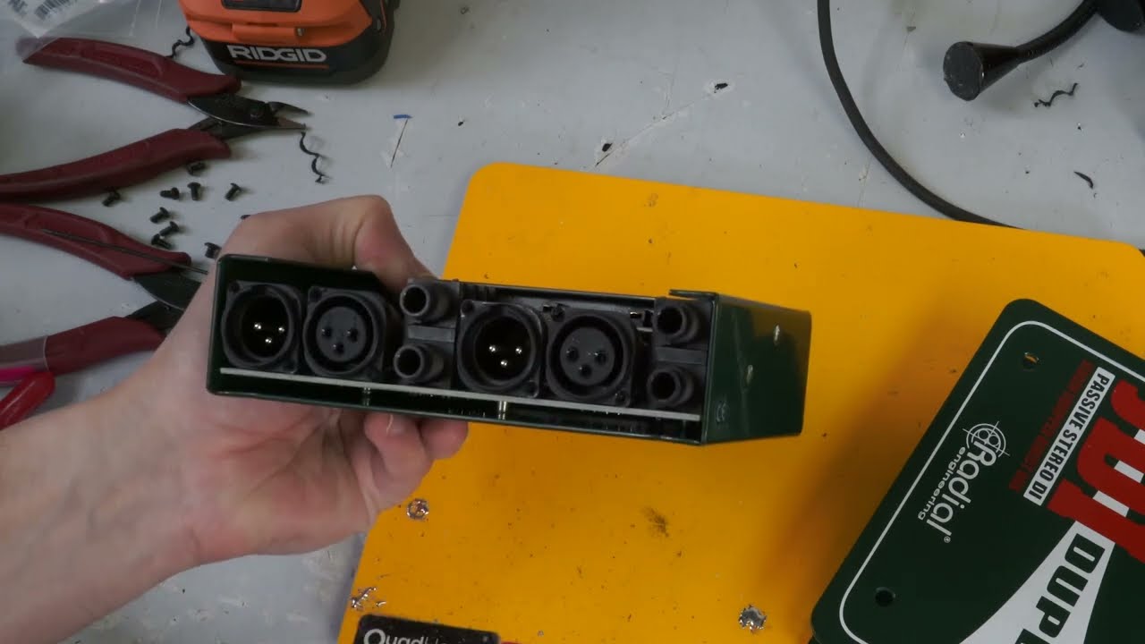 Radial JDI Duplex Stereo Direct Box
