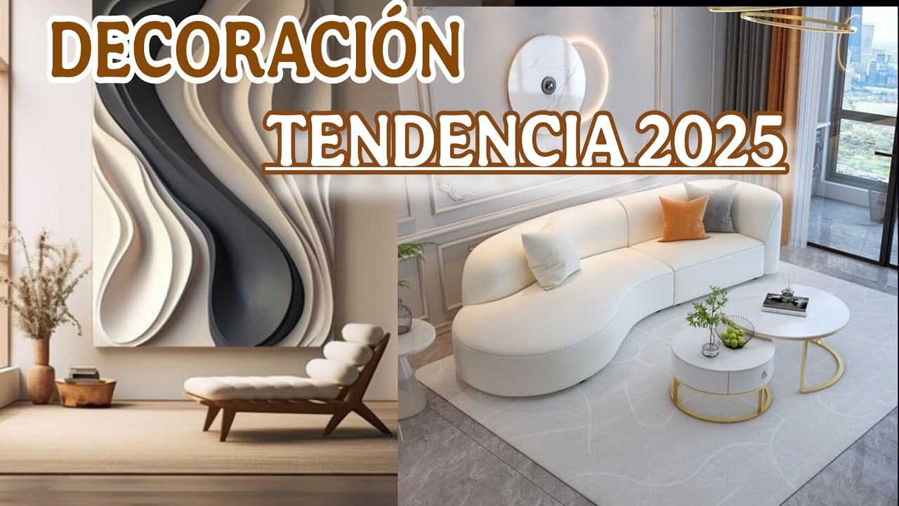 Tendencias 2025! DECORACIÓN DE INTERIORES DISEÑOS ELEGANTES Y ACOGEDORES PARA TU HOGAR