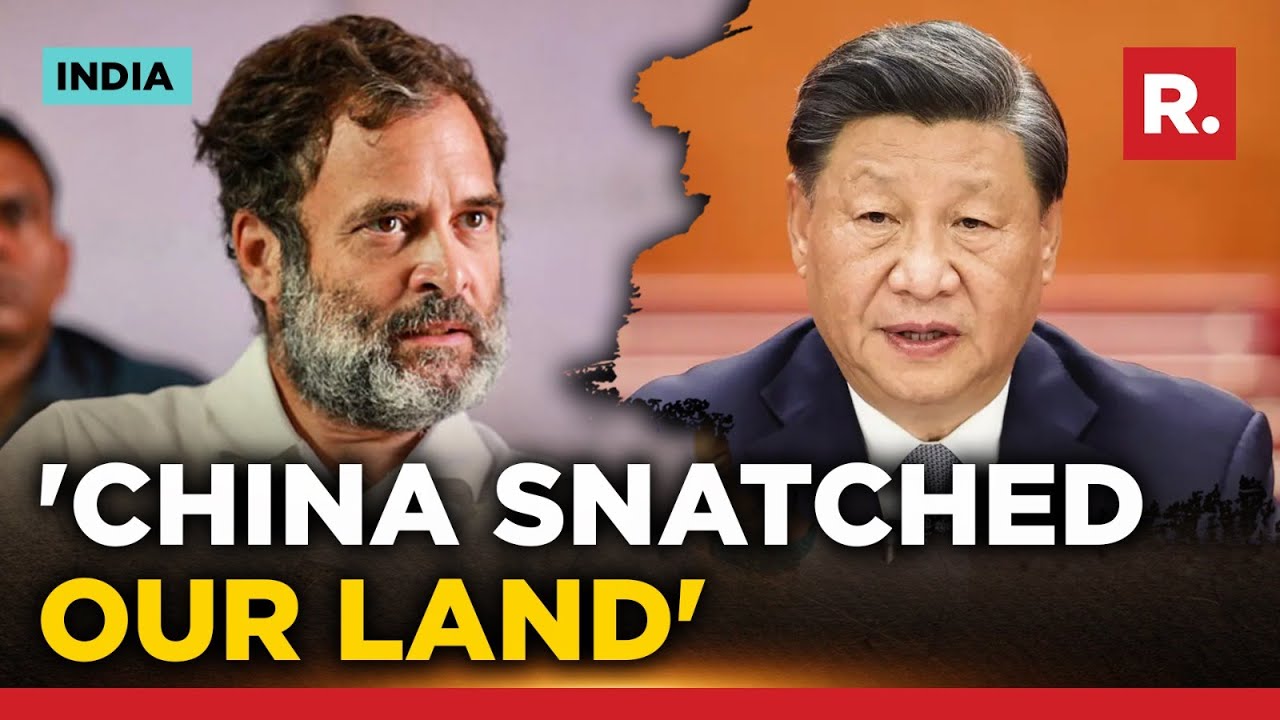 Rahul Gandhi Repeats Lie As He Demands PM Modi To Look Into China Map Issue