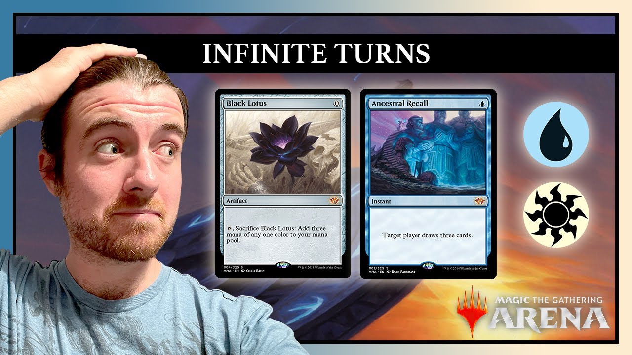 INFINITE TURNS COMBO - BLACK LOTUS - BLUE WHITE AZORIUS DECK | MTG ARENA HISTORIC