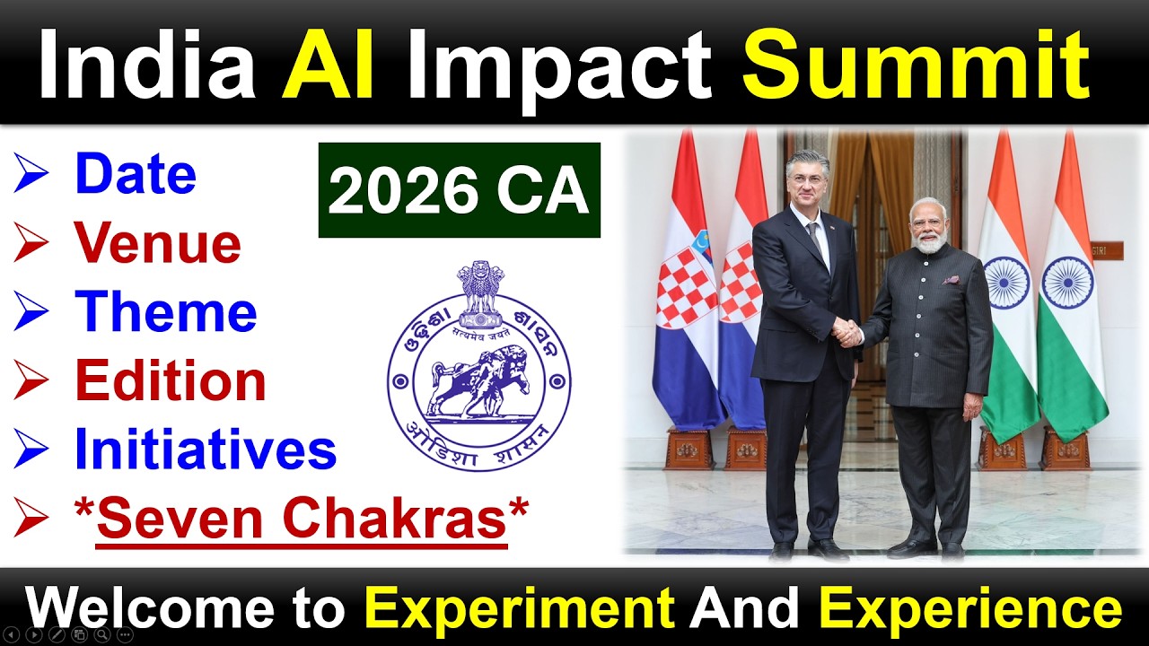 India AI Impact Summit 2026 #ossc #opsc #odishapolice #ssc #ossccgl #ossscri