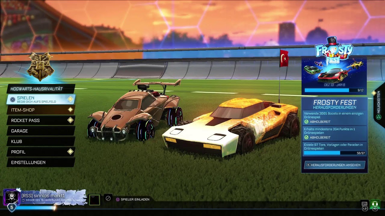 Rocket League Ganze tag