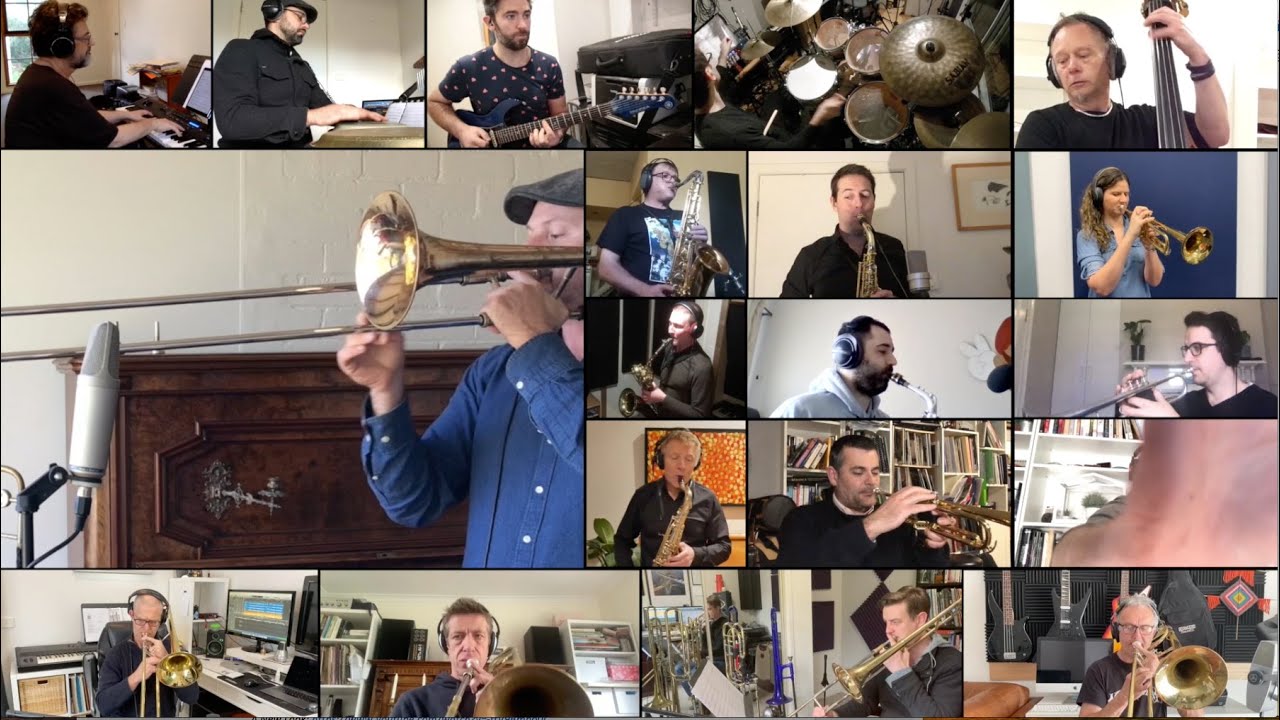 February Song : Matt Amy's Really Big Band (ft. Dave Palmer - Trombone)